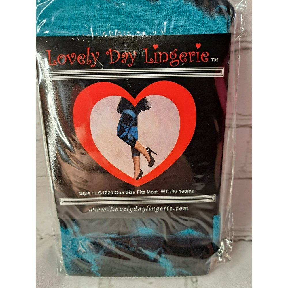 2 PAIR  Lovely Day Capri‎ Leggings TYE DYE - Picture 4 of 6